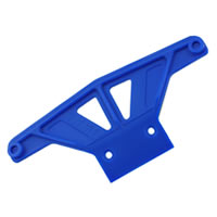 RPM WIDE FRONT BUMPER FOR TRAXXAS RUST/STAMPEDE - BLUE