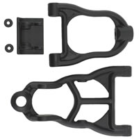 RPM FRONT UPPER & LOWER ARM(1) FOR HPI BAJA 5B BLACK