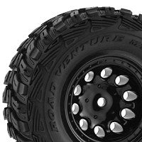 RPM TRAXXAS SLASH 2WD FRONT BLACK WHEELS