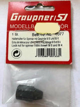 Graupner 1077 Spinner Nut For M8 Engine Thread & A 4mm Bolt To Retain Spinnner