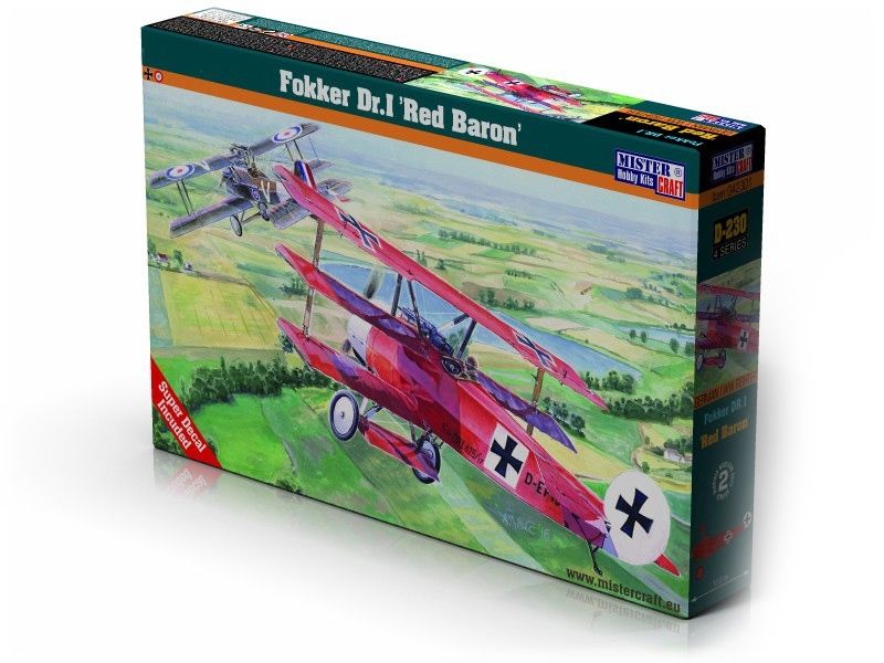 Mister Craft1:48 FOKKER DR.I - RED BARON KIT MCD230