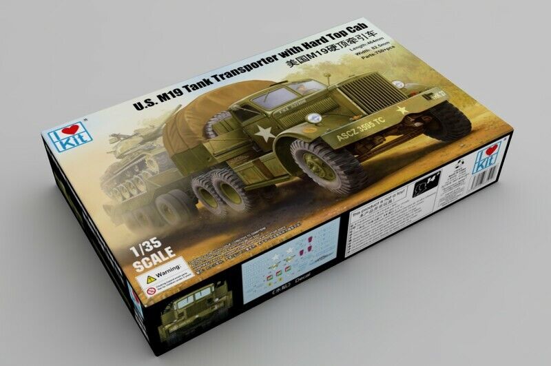 I Love Kits 1/35 US M19 Tank Transporter with Hard Top Cab 63501
