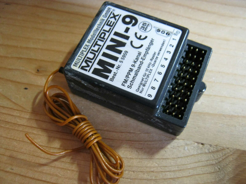 MULTIPLEX 55925 Mini-9 Fm / ppm 35 MHz receiver - BAGGED