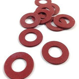 10 pcs. Fibre Washers 8mm Diam (3mm inner diam)