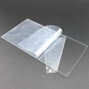 Plaststrut Clear Styrene Sheet - Pack of 3