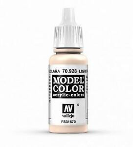 Vallejo 70928 Model Color 006 Light Flesh 17ml