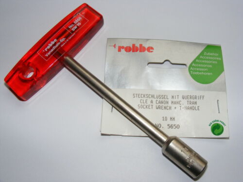 Plug Spanner SOCKET WRENCH+T-HANDLE 8MM Robbe