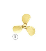 Raboesch Brass Propeller 3 Blade 35mm Dia Left M3