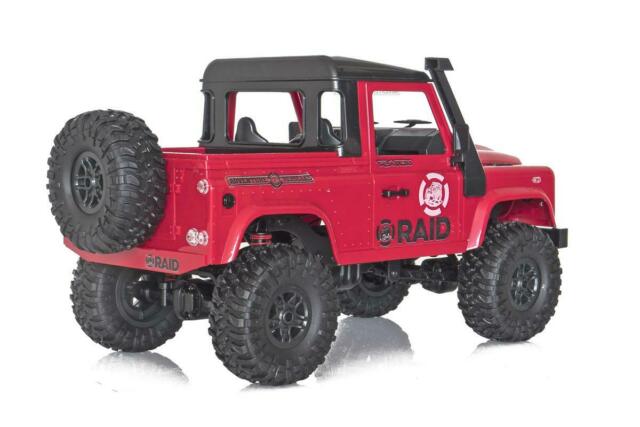 Funtek RAID Adventure 1 Open Top 1/12th 4WD Off-Road RTR (Red)