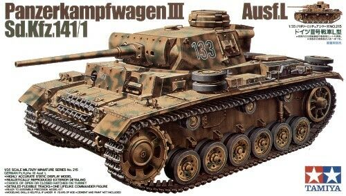 Tamiya 1/35 German Pz.Kpfw. III Ausf.L 35215