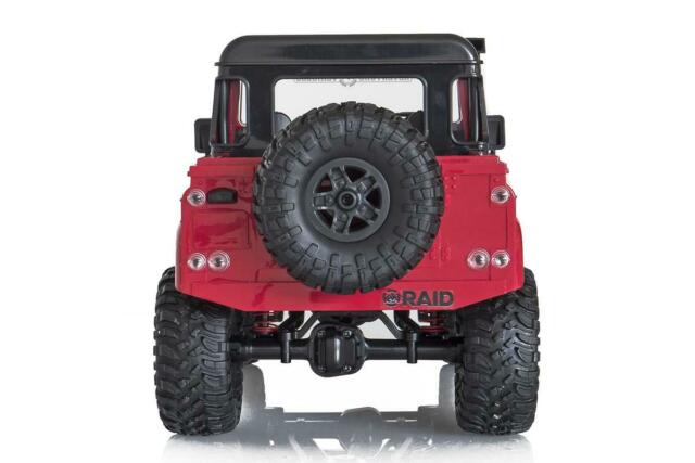 Funtek RAID Adventure 1 Open Top 1/12th 4WD Off-Road RTR (Red)