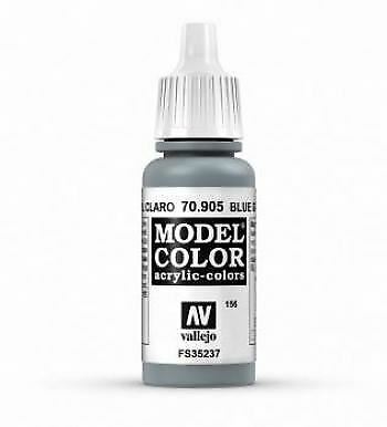 Vallejo 70905 Model Color 156 Blue Grey Pale 17ml