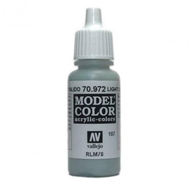 Vallejo 70972 Model Color 107 Light Green Blue 17ml