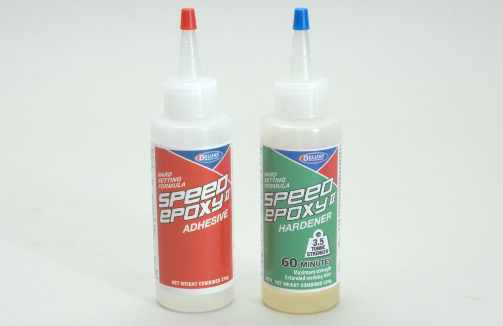 Deluxe Speed Epoxy II 60Min 3.5 Tonne 224g (8oz) AD71