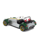 1:18 1989 LOTUS SEVEN - ALUMINIUM BODY & GREEN NOSE