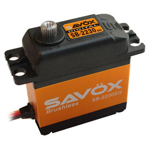 SAVOX HV DIGITAL BRUSHLESS SERVO 42KG/0.13s@7.4V w/HORN