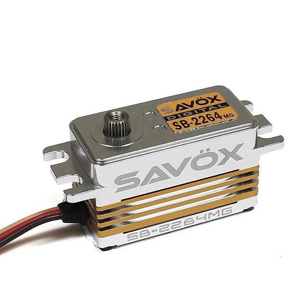 SAVOX HV DIGITAL BRUSHLESS LOWPROFILE SERVO 15KG/0.085s@7.4V