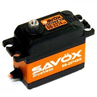 SAVOX HV DIGITAL BRUSHLESS SERVO 25KG/0.08s@7.4V