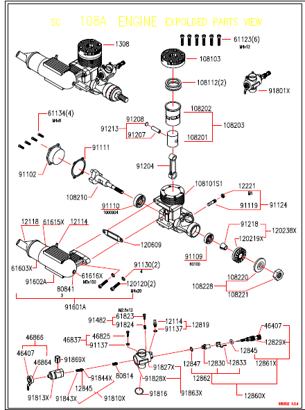 Sc 30 Engine Spare Parts: Engine Spares: SC Engines – Sussex Model Centre