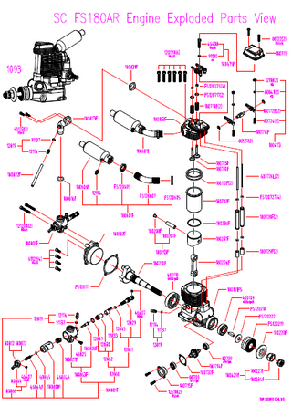 Spare Parts: Engine Spares: SC Engines – Sussex Model Centre