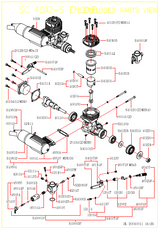 S40101S SC40 Crankcase (S-Type)