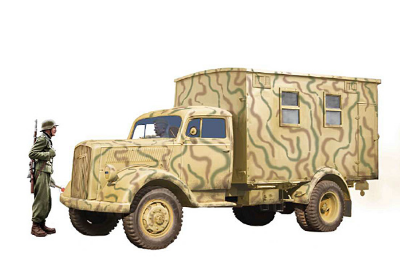 Italeri 1/35 SDKFZ 305/22 OPEL BLITZ RADIO TRUCK 6575