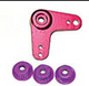 Red Aluminium L-Shape Servo Arm