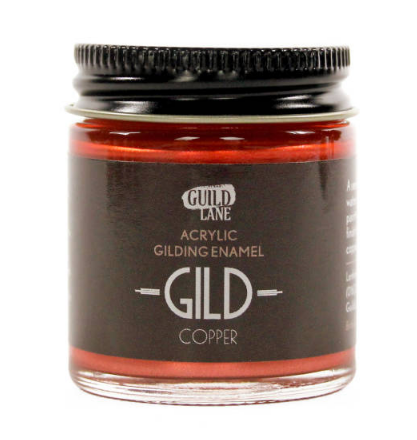 GILD Acrylic Gilding Enamel Paint Copper (30ml Jar)