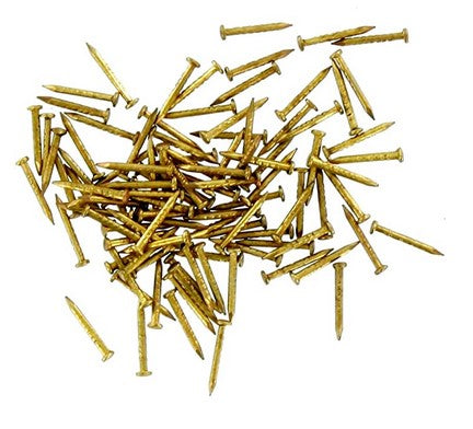 Caldercraft Brass Flat Head Pins - Pack 200