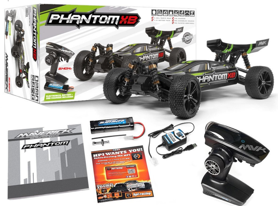 MAVERICK PHANTOM XB 1/10 RTR BUGGY