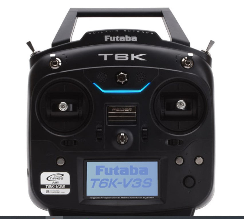 Futaba T6K V3 - 8 Channel 2.4GHz T-FHSS (Dry) & R3008SB Combo (Mode 2)