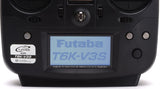 Futaba T6K V3 - 8 Channel 2.4GHz T-FHSS (Dry) & R3008SB Combo (Mode 1) SECOND HAND - NOT USED