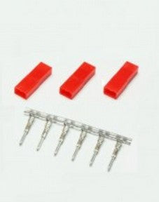 Hobbico BEC/JST Connector with gold plated pins - Male (4 pieces)