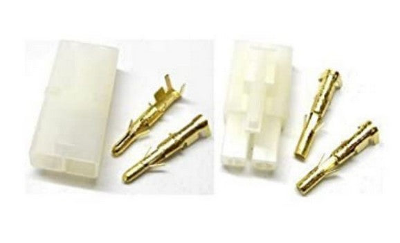 GForce Tamiya style connector with gold plated pins - 2 pairs
