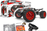 Maverick Quantum+XT Flux Ready to Run BrushlessStadium Truck - Red/Grey