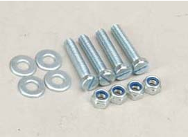 M5 x 25 Nyloc Nuts Bolts & Washers (SL042D)