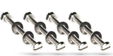 6BA Cheese Head NUTS/ 1 inch bolts BOLTS and Washers