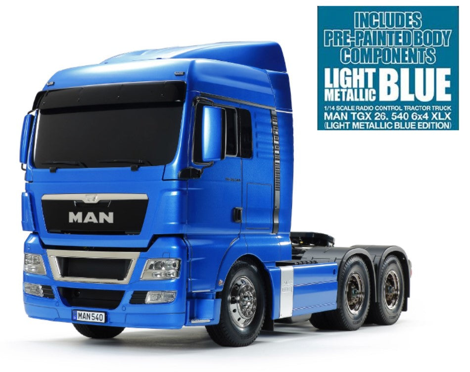 Tamiya MAN TGX 26.540 (LM BLUE) Kit - 56370