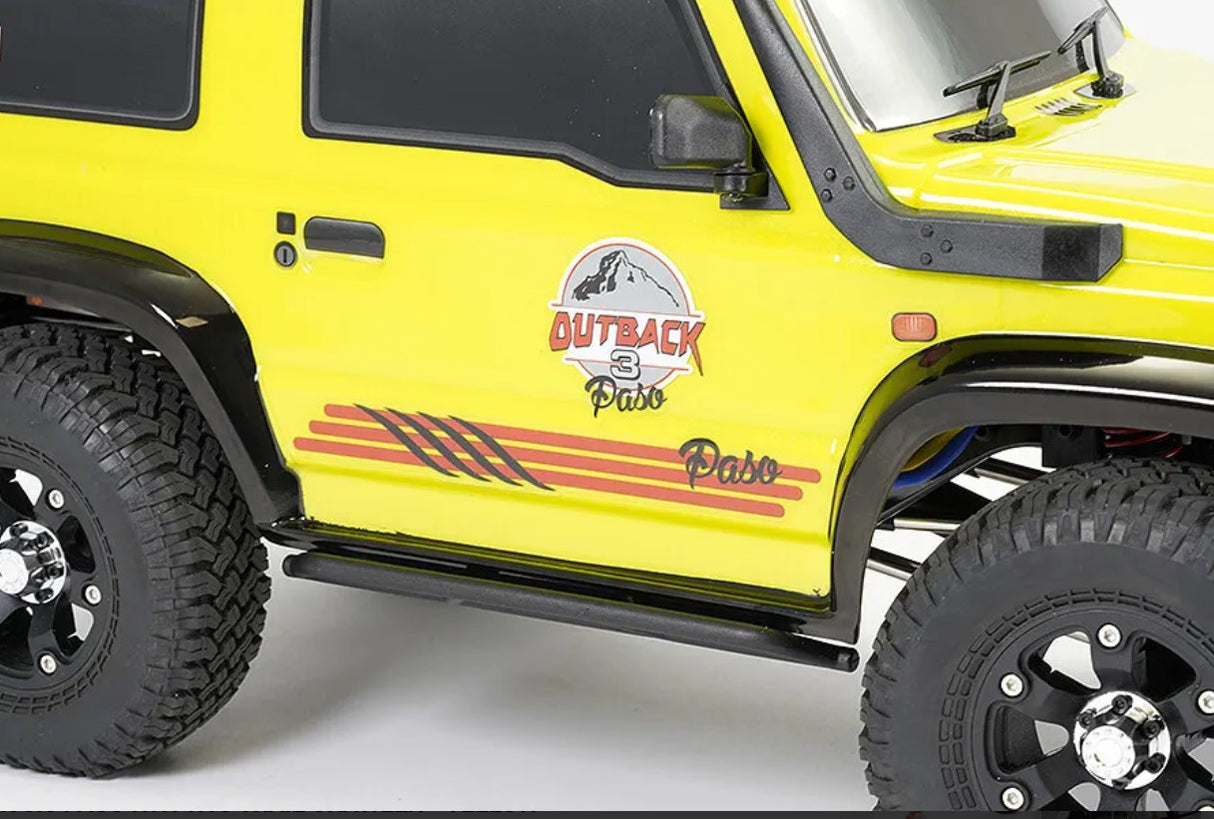 FTX OUTBACK 3.0 PASO RTR 1:10 TRAIL CRAWLER - YELLOW