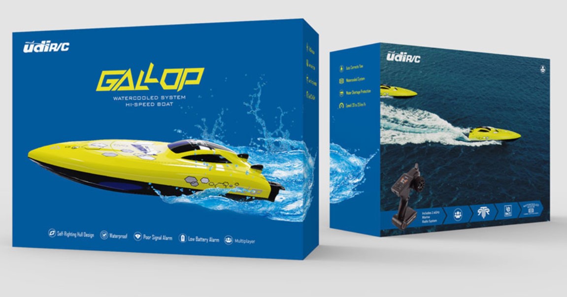 Udi Gallop Hi Speed Boat RTR