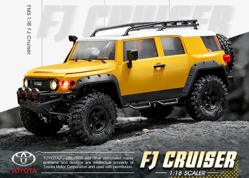 FMS TOYOTA FJ CRUISER 1/18TH SCALER RTR