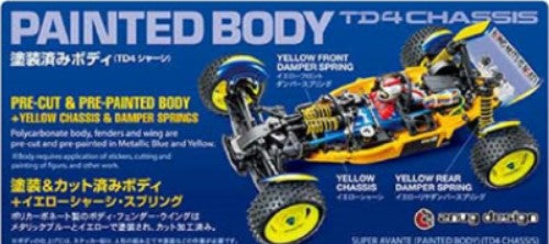 Tamiya RC 47481 Super Avante (TD4) Painted (Ltd Edition) kit