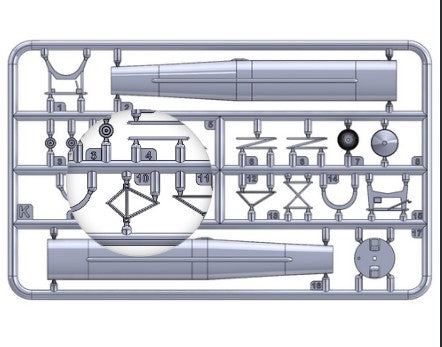 Roden 1/144 Douglas C-133A with PGM-17 Thor IRBM kit