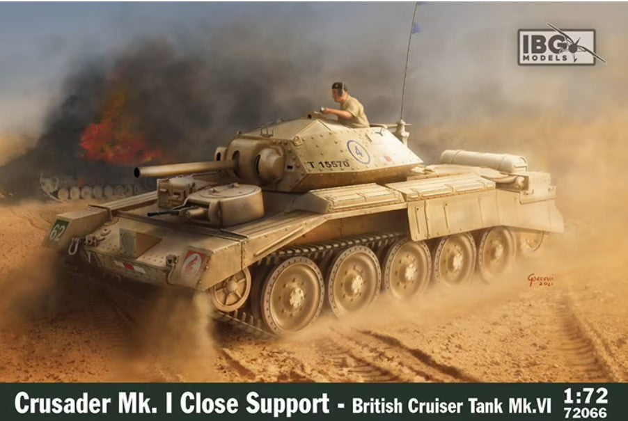 IBG 1/72 CRUSADER MK 1 CS CLOSE SUPPORT TANK KIT