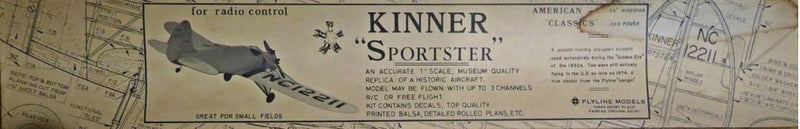 Flyling Models Inc. kit of The Classic Kinner Sportster