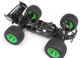 Maverick Quantum XT Flux 1/10 4WD Brushless Stadium Truck - Silver/Green