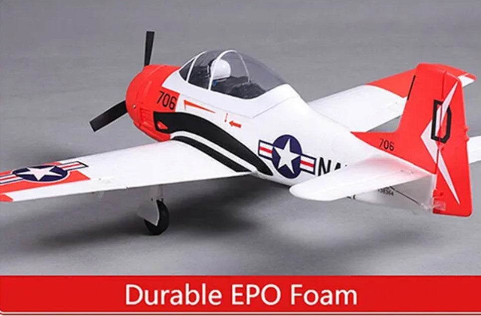 FMS 800MM T-28D TROJAN ARTF V2 With REFLEX GYRO