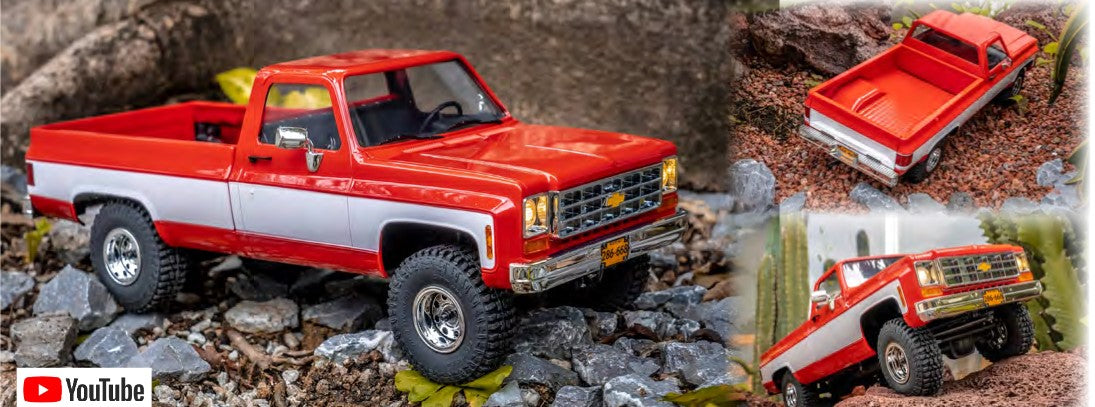 FMS Chevrolet K10 1/18th Ready to Run Scaler Truck