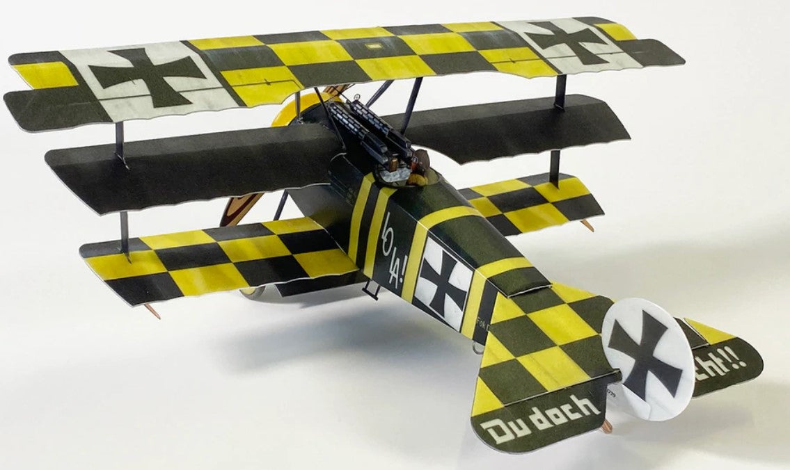 Microaces Fokker Dr.1 Lola Kit - flown by Ernst Kessler in The Great Waldo Pepper in the 1975 film