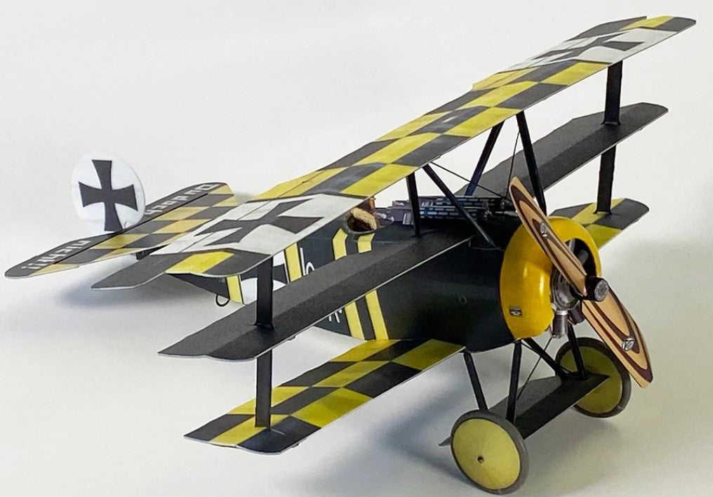 Microaces Fokker Dr.1 Lola Kit - flown by Ernst Kessler in The Great Waldo Pepper in the 1975 film